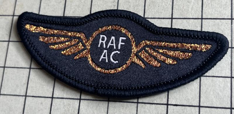 Royal Air Force (RAF) Air Cadet 'Bronze' Pilot Wing Brevet Badge