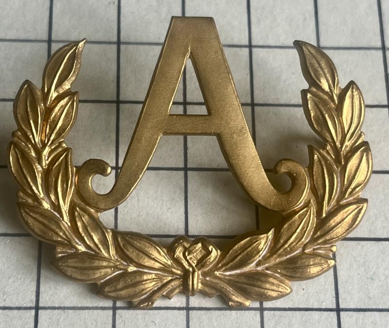 cWW2 - 1950s 'A' Tradesman Specialist Qualification Trade Brass Badge