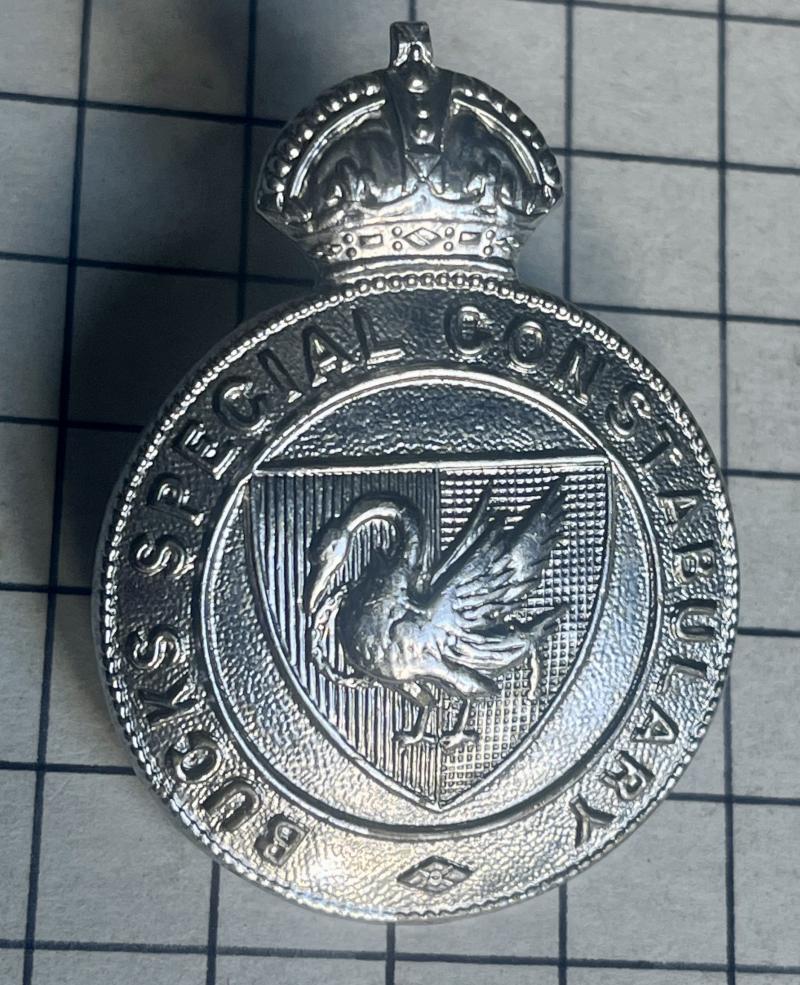 Pre-1953 Bucks Buckinghamshire Police Special Constabulary Cap Badge