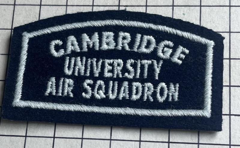 University of Cambridge Air Squadron Cloth Patch Badge RAF