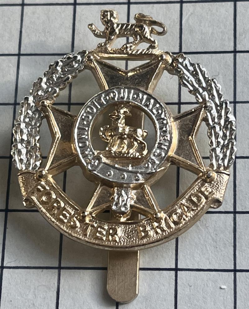 The Forester Brigade Anodised Aluminium Cap Badge