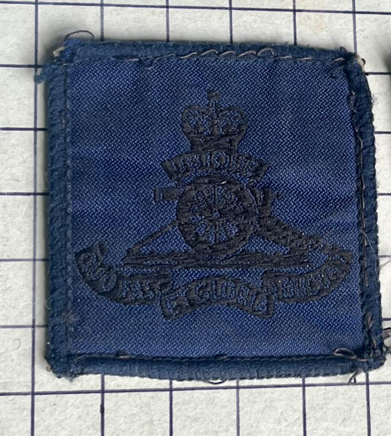 c1990s Royal Artillery (RA) Cloth Cap Badge First Gulf War 'Boonie Hat'