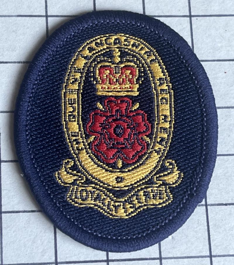The Queen's Lancashire Regiment (QLR) Cloth Cap Beret Badge