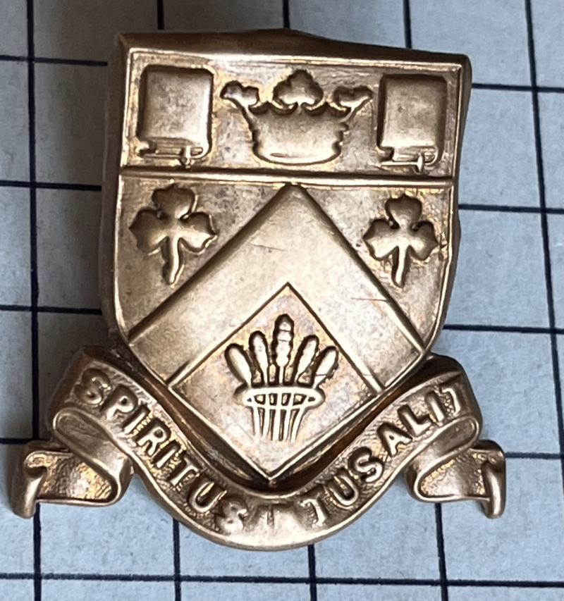 Clifton College Bristol Gloucestershire Officer Training Corps (OTC) Brass Cap Badge