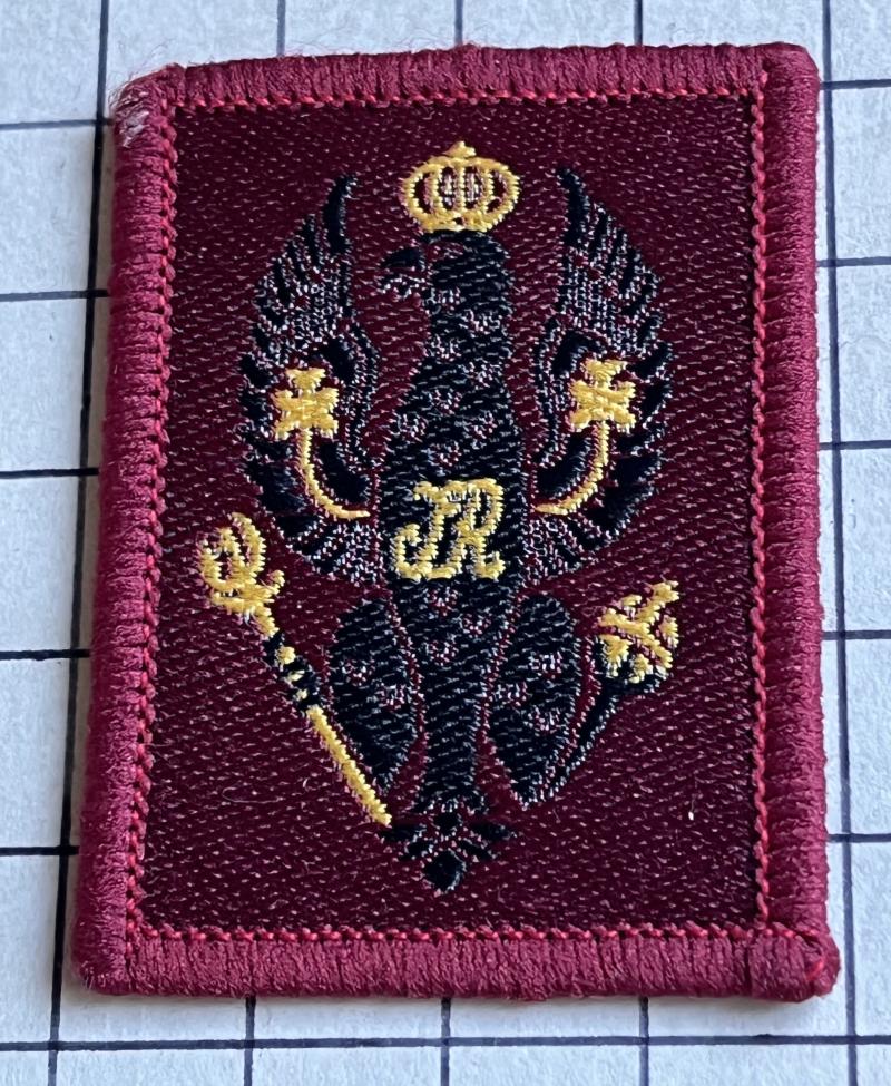 Kings Royal Hussars (KRH) Cloth Beret Cap Badge