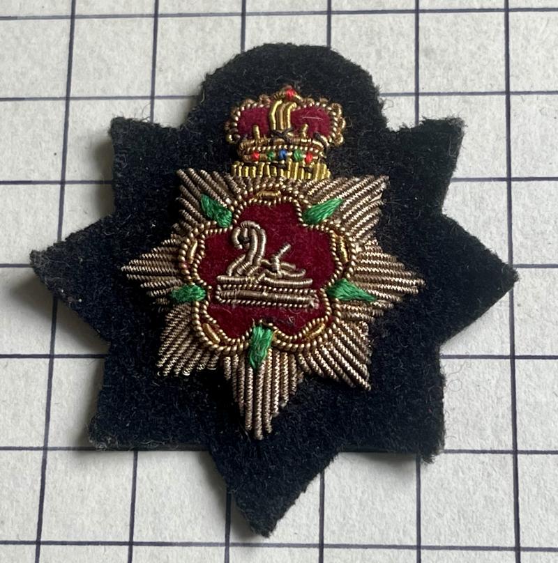 c1970 Proposed Royal Regiment Gloucestershire Hampshire Regiment Officer Cap Badge