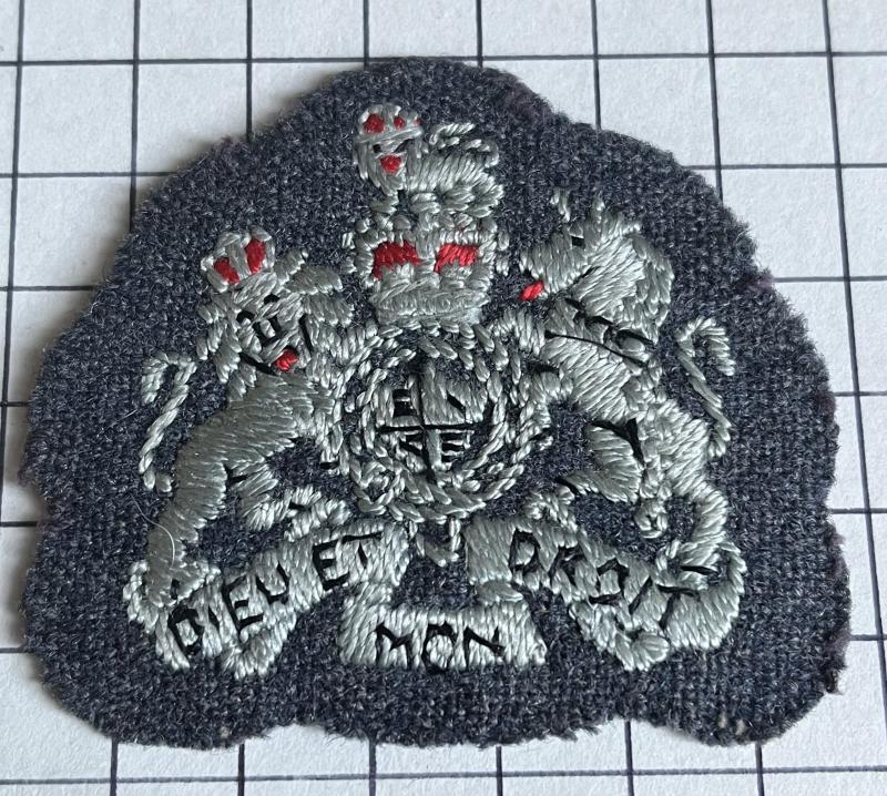 c1953-70 Royal Rhodesian Air Force (RRAF) Cloth Warrant Officer Class 1 (WO1) Rank Badge Cloth Patch