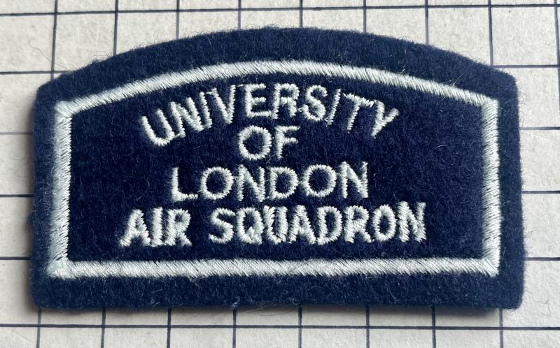 University of London Air Squadron Cloth Patch Badge RAF