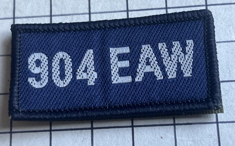 c2006-2009 Royal Air Force 904 Expeditionary Air Wing (EAW) Shoulder Title Badge Patch