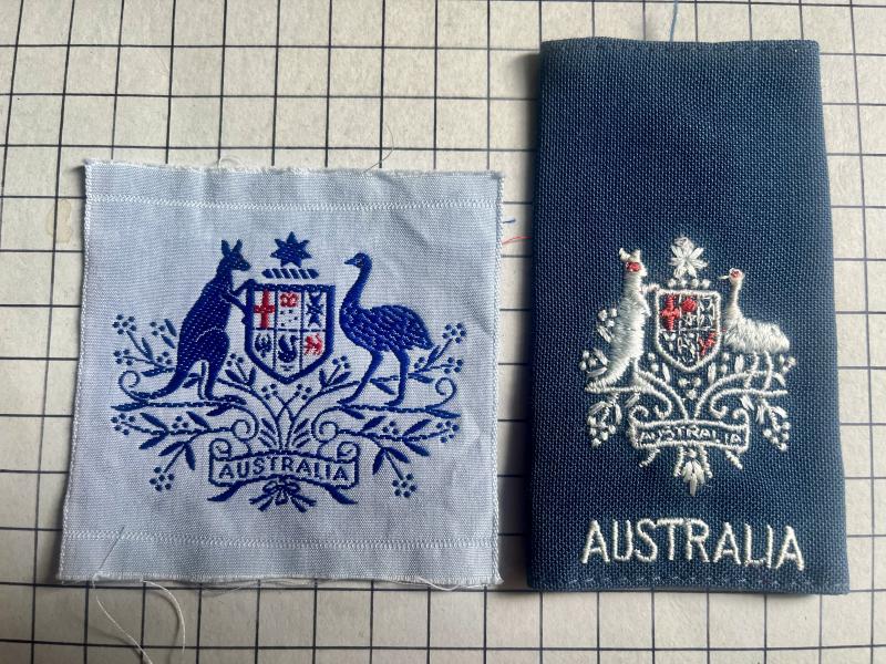 Royal Australian Air Force (RAAF) Warrant Officer Rank Rank Patches Badges
