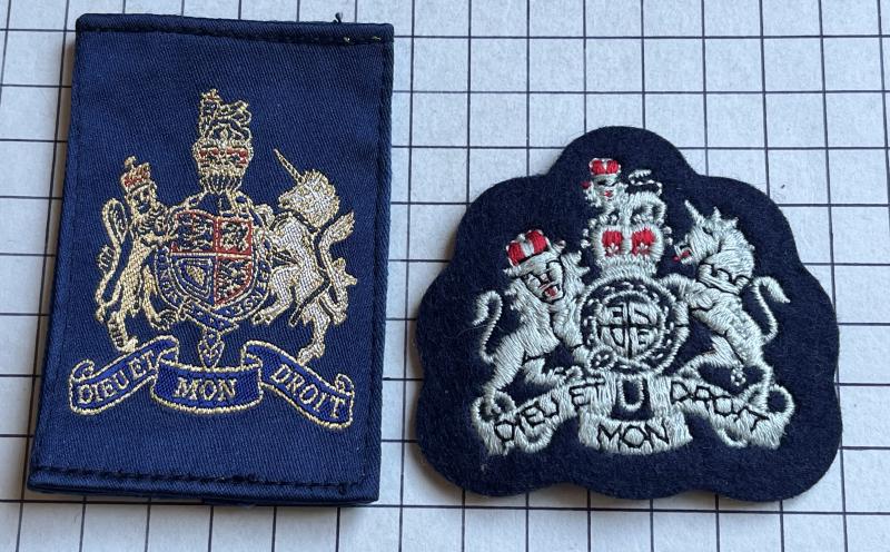 Royal Air Force (RAF) 2x Warrant Officer (WO) Rank Slip-On Slide Badge