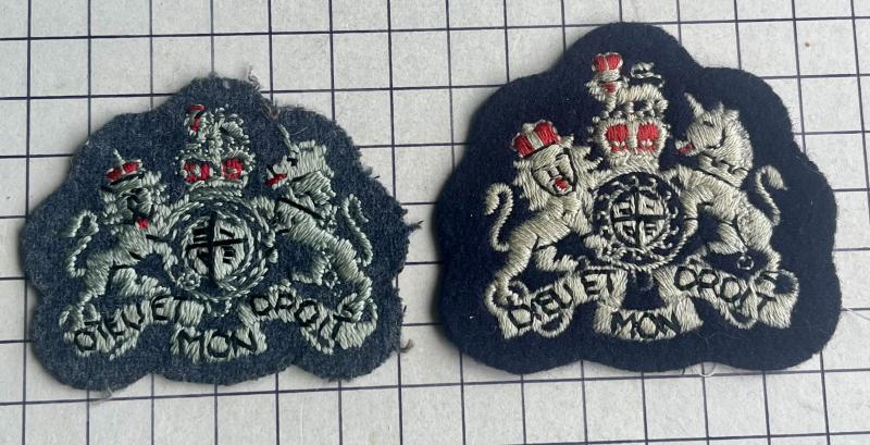 Post 1952 Royal Air Force (RAF) Warrant Officer (WO) Rank Badge Patches