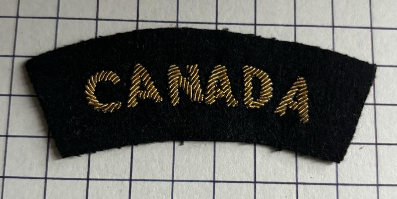 cWW2 Air Transport Auxiliary (ATA) Canada National Shoulder Title