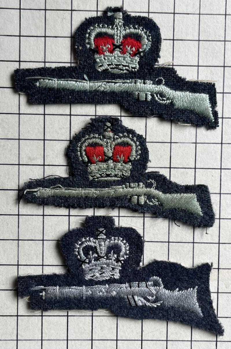c1950s Air Training Corps (ATC) Cloth Marksman Badges RAF