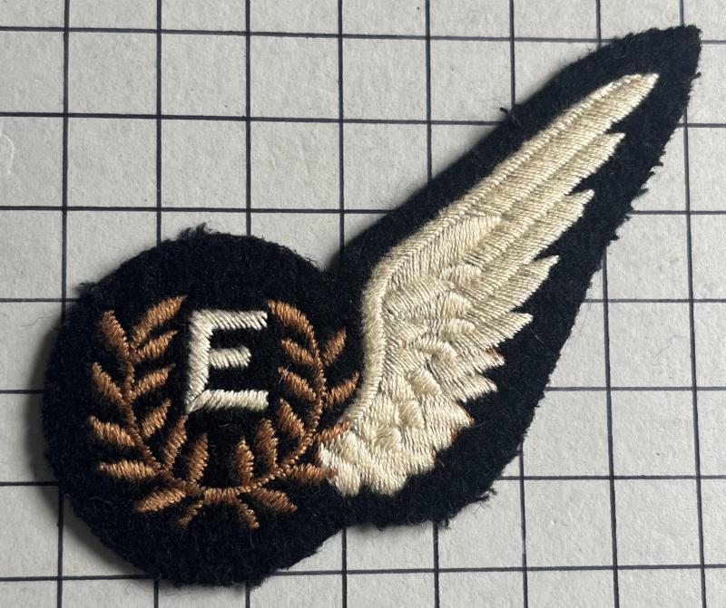 Cold War Era Royal Air Force (RAF) Flight Engineer Brevet Half Aircrew Wing Qualification Badge