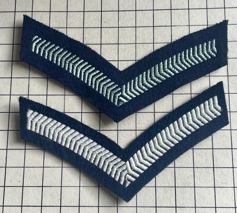 Royal Air Force (RAF) Regiment Lance Corporal Rank Stripe Badges
