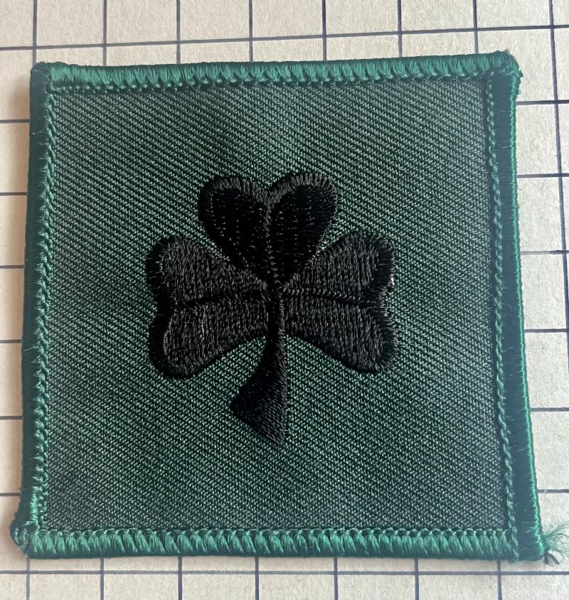 Pre-2022 London Irish Rifles Tactical Recognition Flash (TRF) Badge Patch