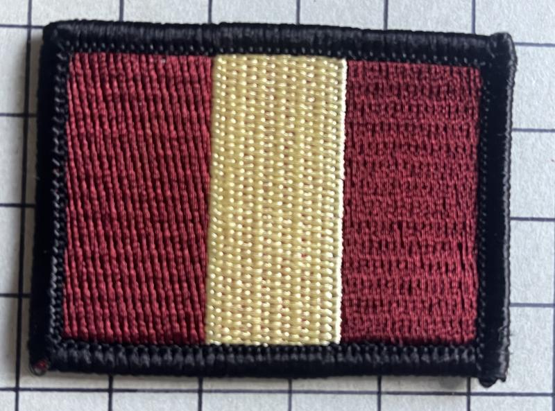 Kings Royal Hussars (KRH) Cloth Tactical Recognition Flash (TRF) Badge Patch