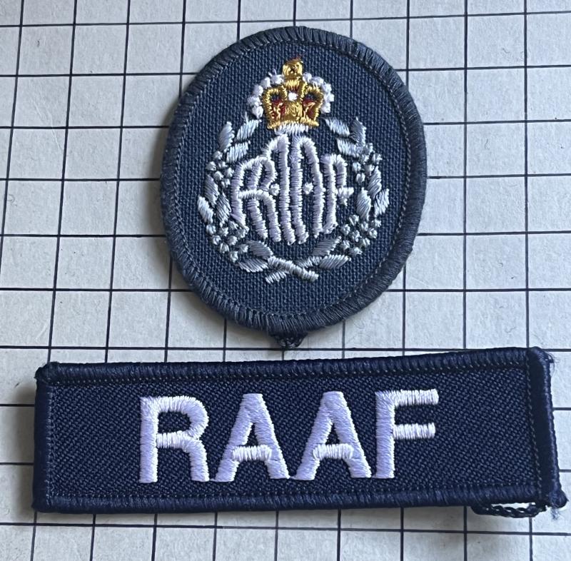 Royal Australian Air Force (RAAF) Other Ranks (ORs) Cloth Cap Badge