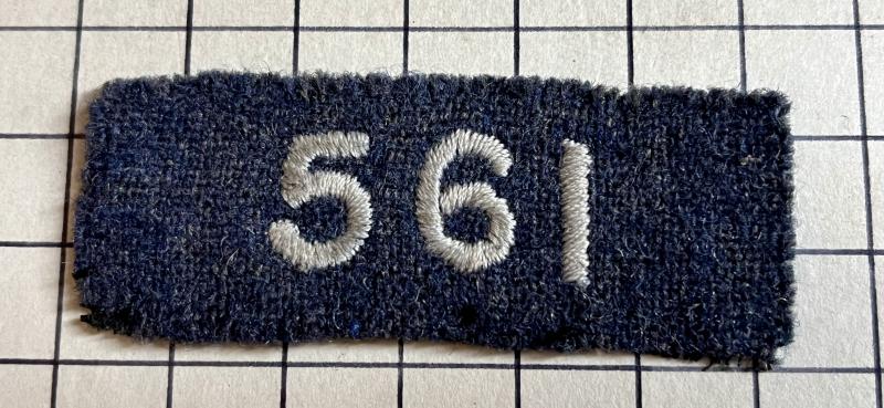 c1950s ATC 561 Ardwyn, Aberystwyth & District Squadron Air Cadets Shoulder Title Badge Patch