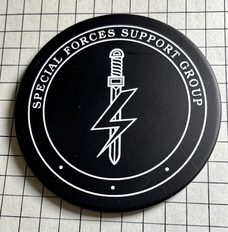 Special Forces Support Group (SFSG) PRI Regimental Welsh Slate Coaster
