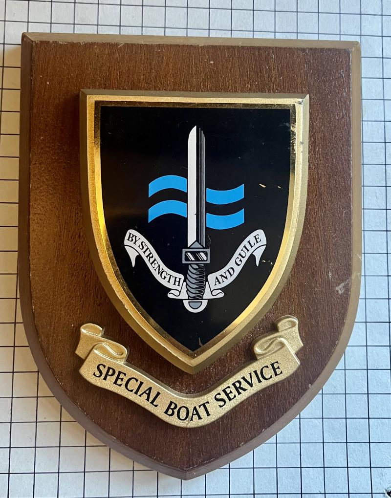 Special Boat Service (SBS) 'Official' Regimental Wall Plaque