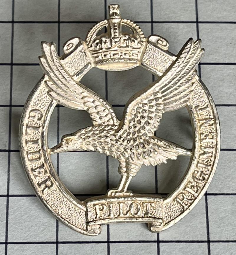 cWW2 Glider Pilot Regiment (GPR) Officers Beret Cap Badge Firmin London