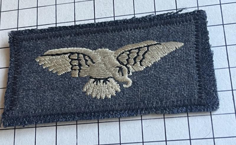cWW2 Royal Air Force (RAF) Albatross Eagle Arm Cloth Badge