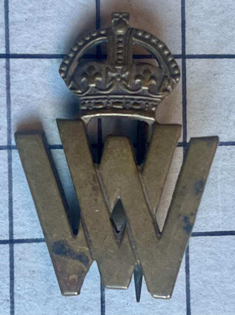 cWW1 Volunteer War Workers Officially Numbered Badge Gaunt London