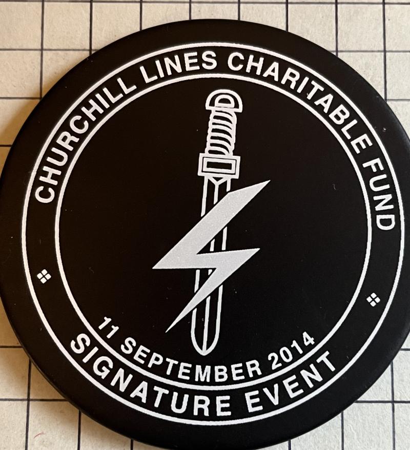 c2014 Special Forces Support Group (SFSG) PRI Regimental Welsh Slate Coaster