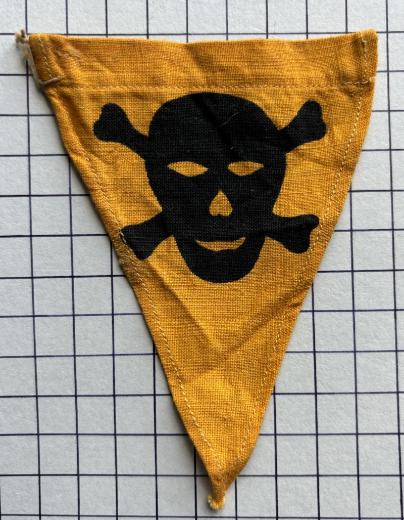 WW2 German Army Military Mine Marker Flag.