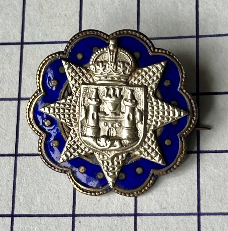 East Surrey Regimental Sweetheart Brooch Badge cWW1- WW2