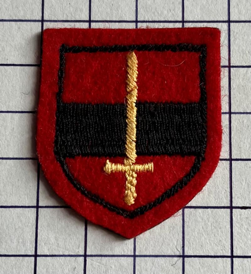 c1952 British Territorial 'Army Troops' Formation Sign Cloth Patch