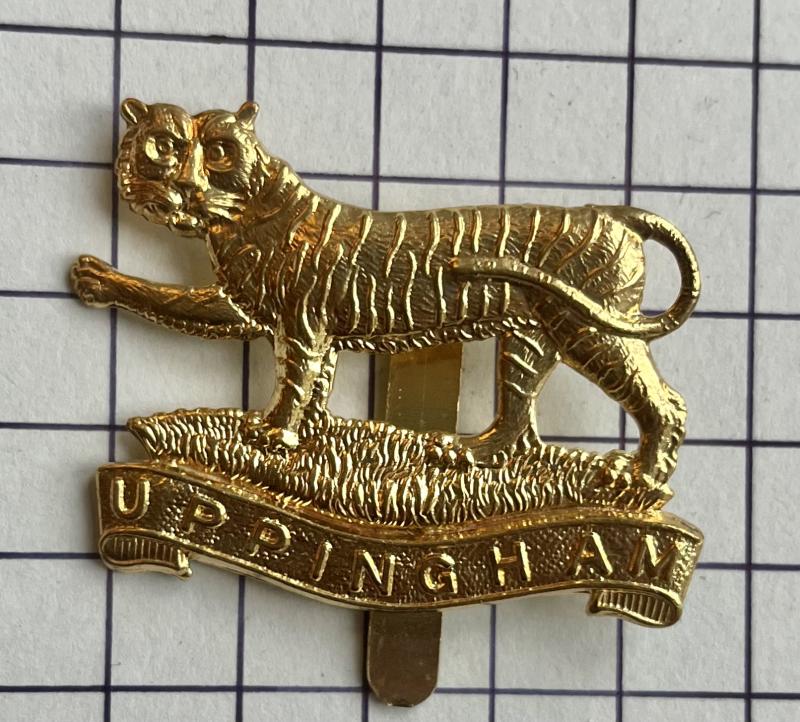 Uppingham School Rutland Combined Cadet Force (CCF) 'New Metal' Cap Badge