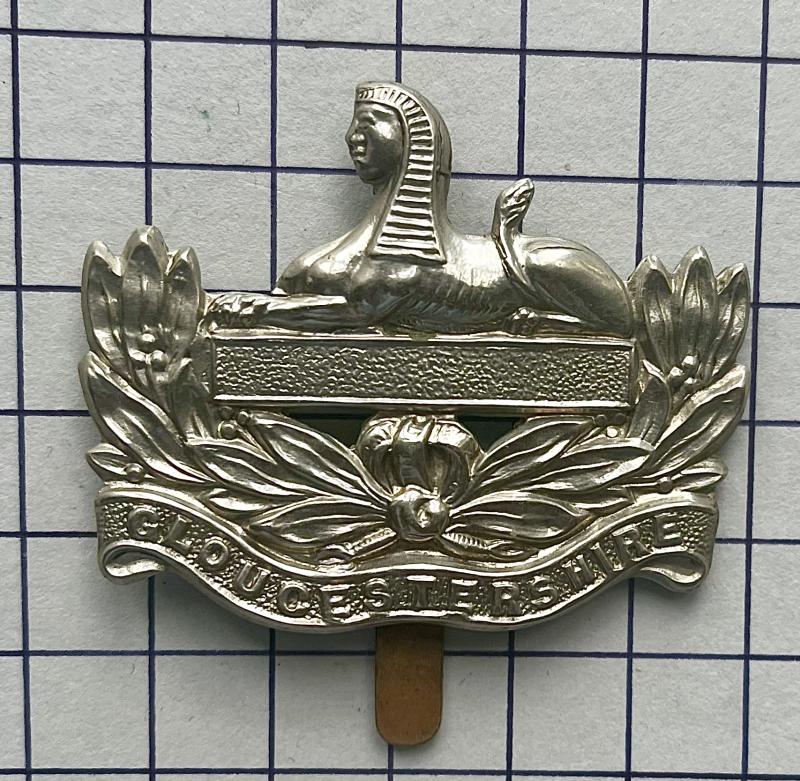 cWW1 5th & 6th Battalions Gloucestershire Regiment Territorial Force Cap Badge