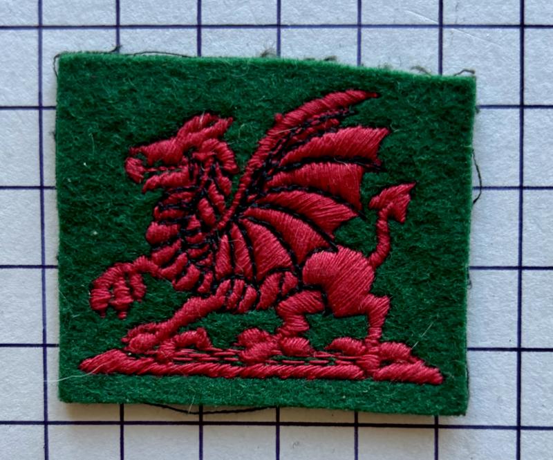 South Wales District (Western Command) Cloth Formation Sign Badge