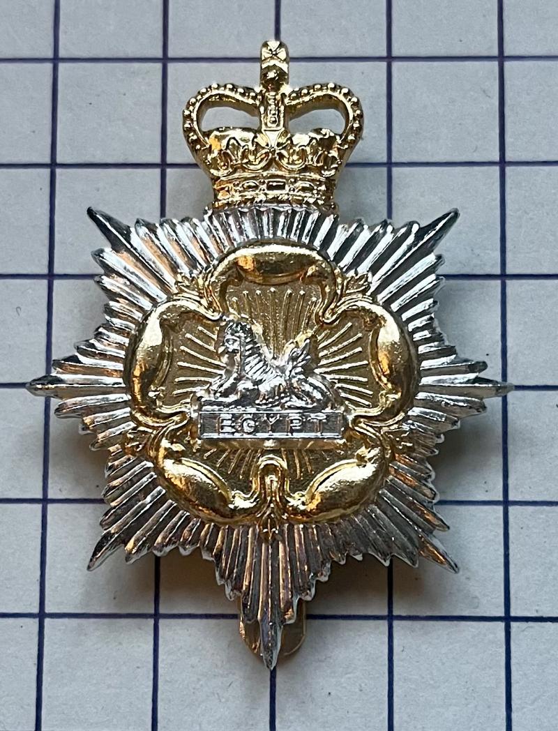 c1970 Proposed Royal Regiment of Gloucestershire and Hampshire Regiment Anodised Cap Badge