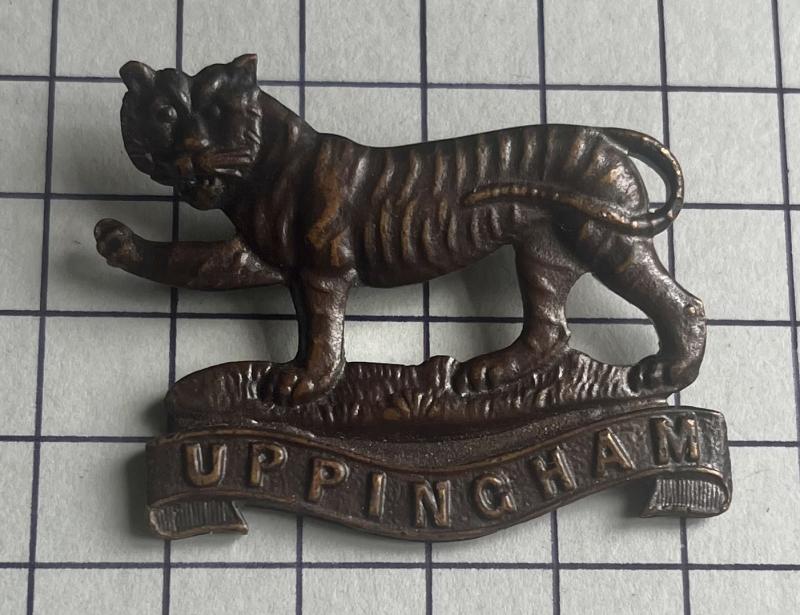 Uppingham School Rutland Combined Cadet Force (CCF) 'Bronzed' Cap Badge