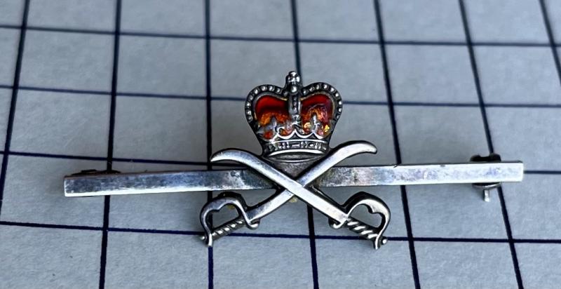 Post 1952 Army Physical Training Corps (APTC) Sweetheart Silver Tie Pin Sweetheart Badge