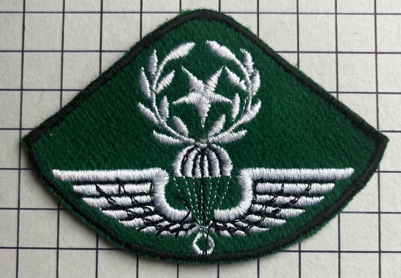 Greece Greek Airborne Paratrooper Master Grade Army Parachute Wings Greek Para 'Master' course qualification wings Army issue. VGC.