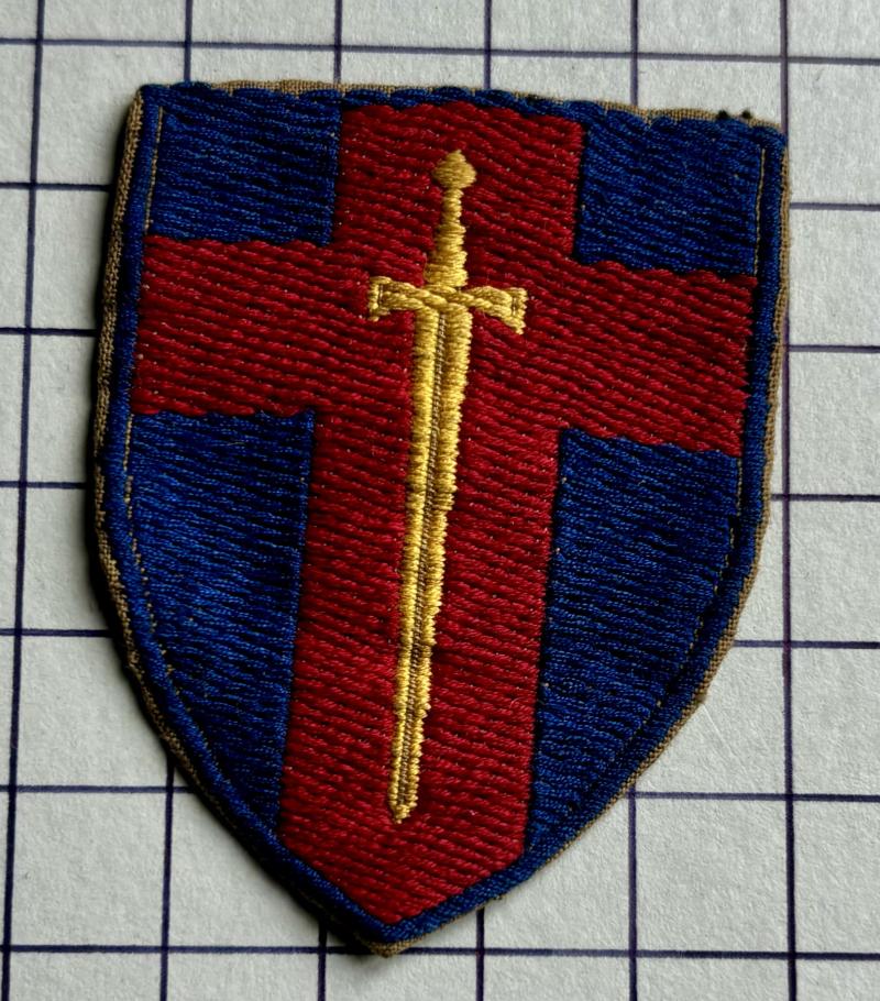 Rhine Army Troops British Army Of the Rhine (BAOR) Cloth Formation Sign Patch