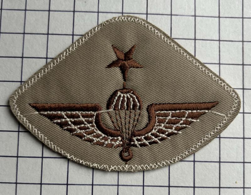 Greece Greek Desert Pattern Airborne Paratrooper Senior Grade Army Parachute Wings