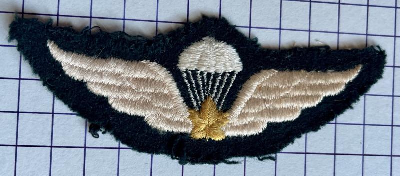 c1943 Wartime 'Type 1' Canadian Parachute Wings WW2