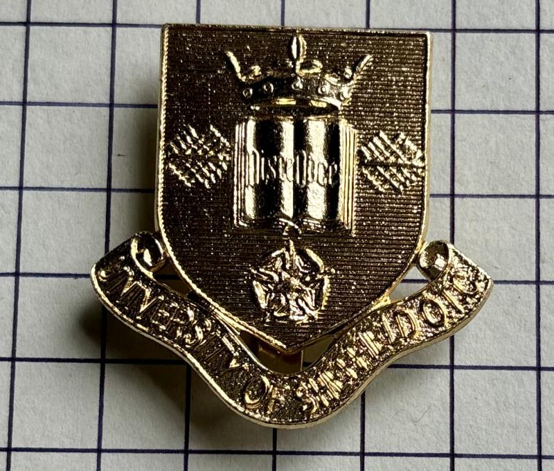 University of Sheffield Yorkshire Officer Training Corps (OTC) Anodised Cap Badge