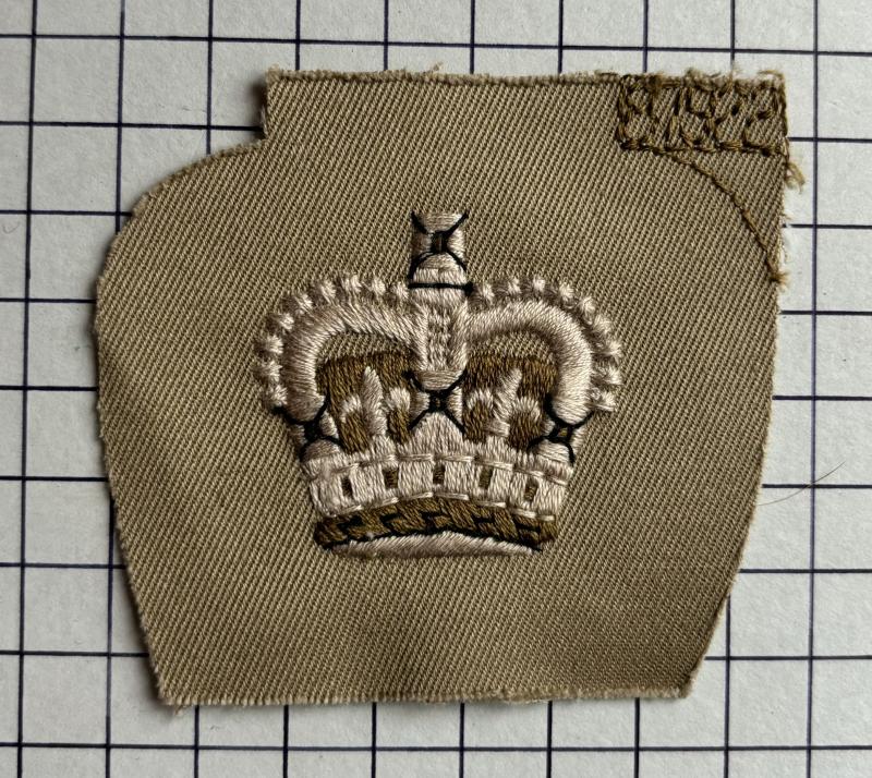 Royal Marines (RM) Warrant Officer Class 2 (WO2) CSM Rank Badge Patch