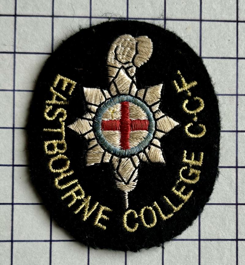 British Army Eastbourne Sussex College Combined Cadet Force (CCF) Patch