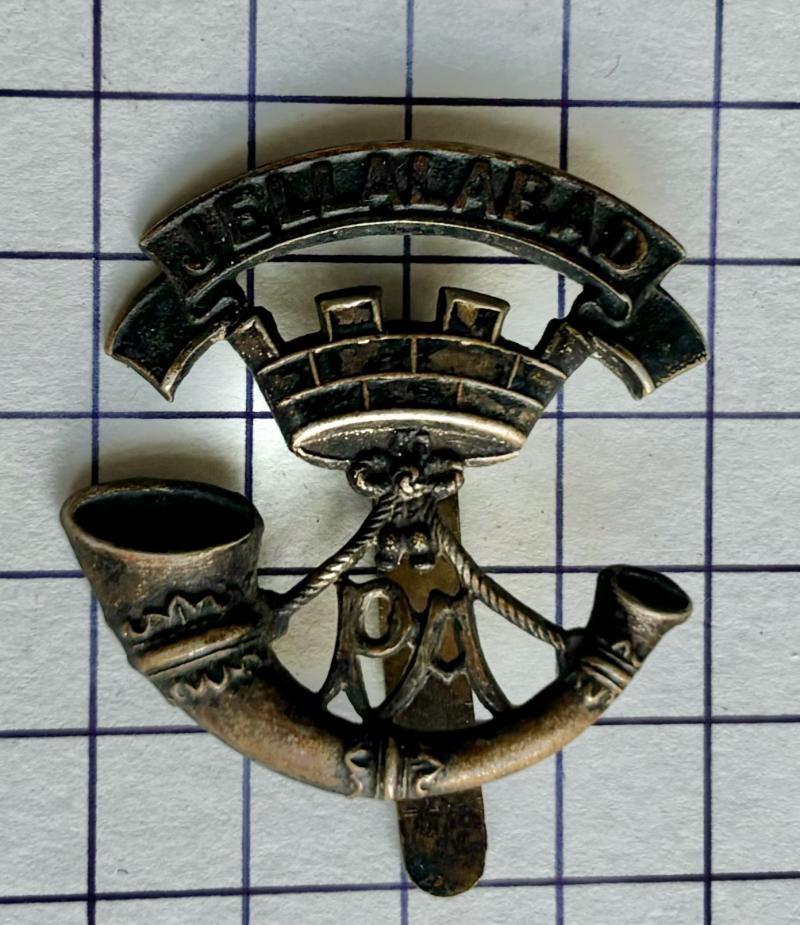 Blackened Brass Somerset Light Infantry (SLI) Other Ranks Cap Badge