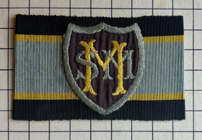 Vintage Mount St Mary's Convent School Ribbon Blazer Hat Cap Badge