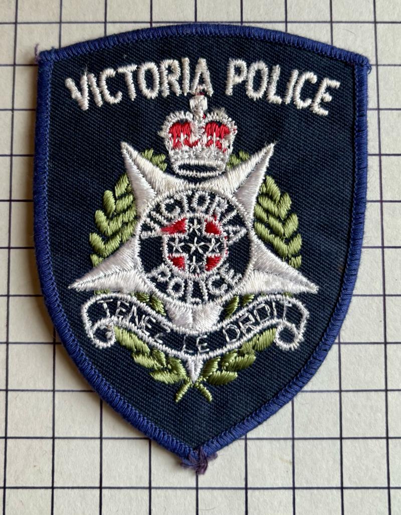 Australia Victoria Police Arm Patch Badge