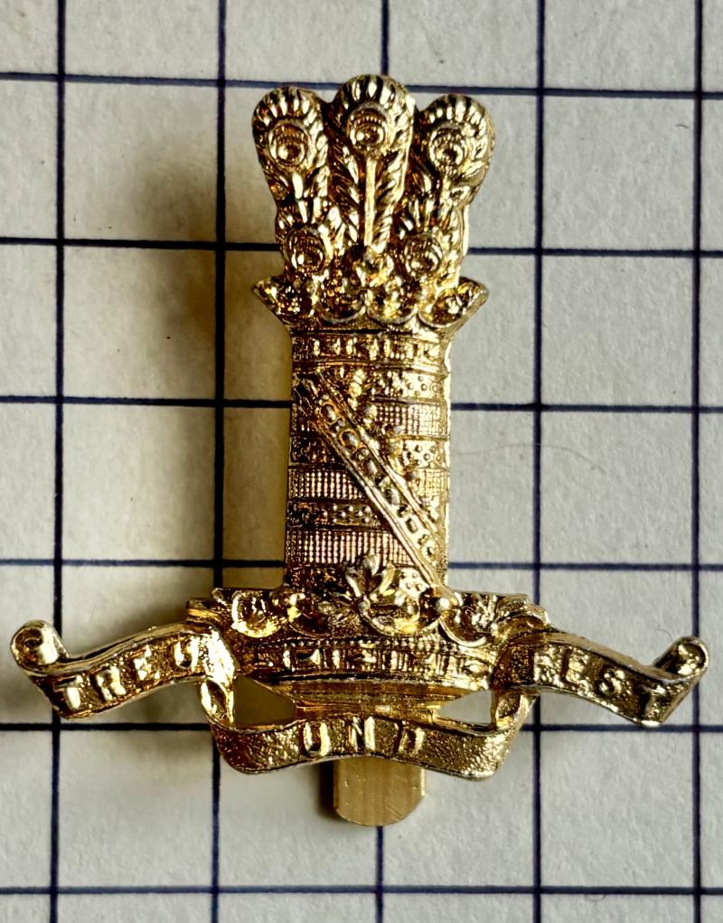 11th Hussars (Prince Albert's Own) Regiment Anodised Aluminium Cap Badge